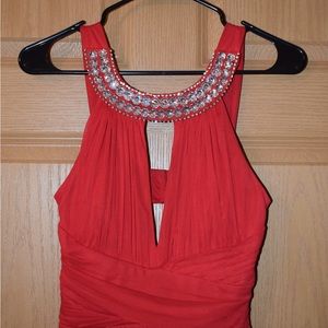 Red Prom Dress Size 5